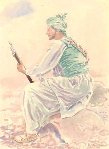 Henry E. Foster (1921-2010) - 1969 Watercolour, The Soldier