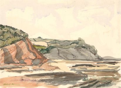 Angus Rands (1922-1985) - Mid 20th Century Watercolour, Low Tide