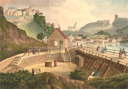 Sophia Stansbury - c.1827 Watercolour, Scarborough, North Yorkshire
