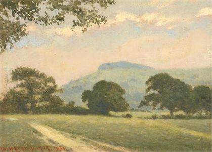 W. M. Carthy Mor - 1934 Oil, Rural Landscape