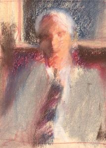 Jane Bond RP NEAC - 20th Century Pastel, Silver Suit