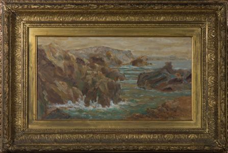Thomas Hart, F.S.A. (fl.1865-1880) - Signed & Framed 19th Century Oil, The Coast