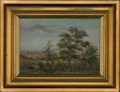 Charles Frederick Rump (b.1853) - Signed & Framed 19th Century Oil, Landscape