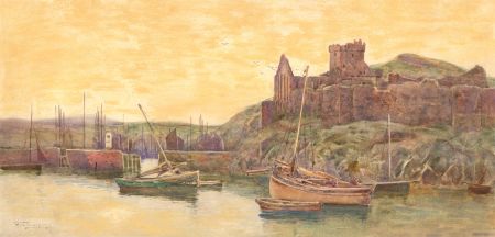 Late 19th Century Watercolour - Kielder Castle, North Tyne