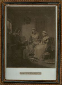 John Raphael Smith after Morland - 1789 Stipple Engraving, Domestic Happiness
