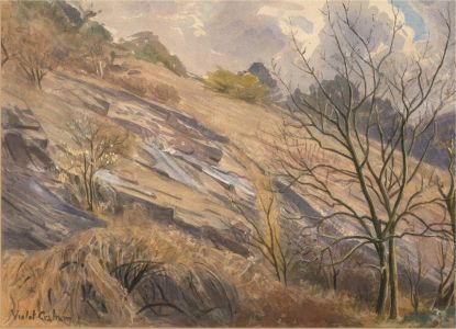 Violet Graham - 20th Century Watercolour, Hillside