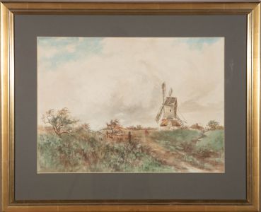 Henry Woods RA (1846-1921) - Signed & Framed Late 19th Century Watercolour