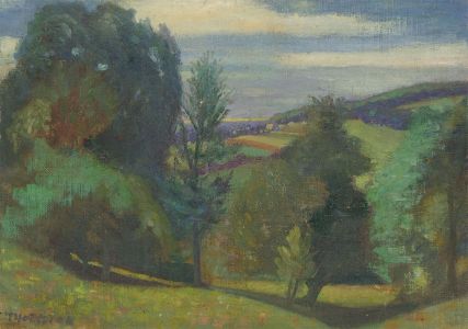 Alfred Henry Robinson Thornton NEAC (1863-1939) - Mid 20th Century Oil, Summer