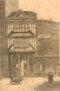 W. E. Law R.A (fl.1910-1930) - Early 20th Century Etching, London Studies