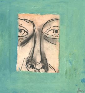 Ben Carrivick - Contemporary Charcoal Drawing, Through the Gap