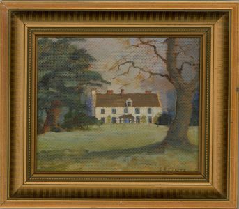 Sheila R. Michalski - 1972 Pastel, Country Cottage