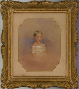 F. T. Baynes (1824-1874) -Mid 19th Century Watercolour, Victorian Child I