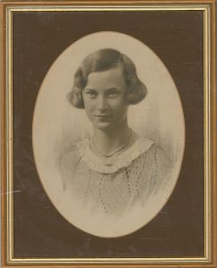 Portrait Of A Young Woman, 19th Century, Platinotype