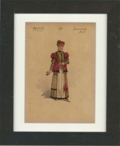 After William Charles Pitcher RI (1858-1925) - c.1917 Watercolour, The Wife