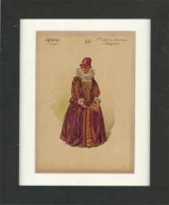 After William Charles Pitcher RI (1858-1925) - c.1917 Watercolour, Queen's Maid