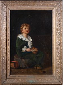 After John Everett Millais (1829–1896) - Framed Early 20th Century Oil, Bubbles