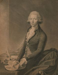 John K. Sherwin after Thomas Gainsborough - 18th Century Engraving, William Pitt
