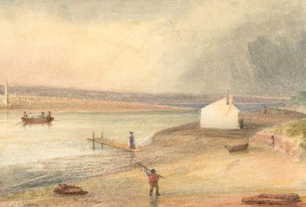 Late 19th Century Watercolour - Fishing Day