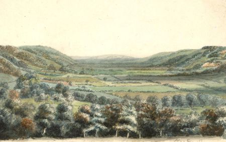 1852 Watercolour - From Walton Castle