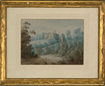 Early 19th Century Watercolour - Castle Lodge, Farleigh House