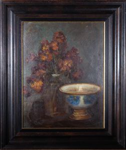 Manner of Vanessa Bell (1879–1961) - Early 20th Century Oil, Flowers And Bowl