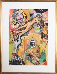 Susan Paine - 20th Century Mixed Media, Collage Composition III