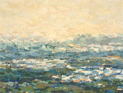 Contemporary Oil - Shimmering Views
