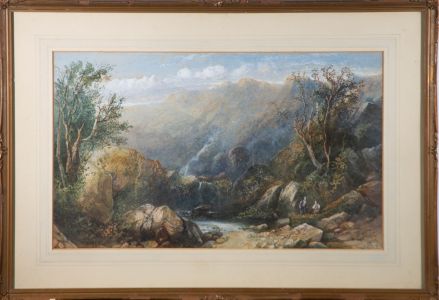 Sidney E. Paget (1860-1908)- Late 19th Century Watercolour, T Foot of the Valley