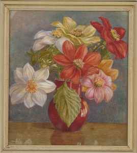 Mid 20th Century Watercolour - Floral Still Life