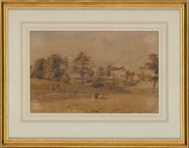 R.P. Noble (act. 1836-1861) - Watercolour, The Lower Ravenhurst near Harborne
