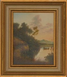 Andrew Grant Kurtis - Contemporary Oil, Highland Loch