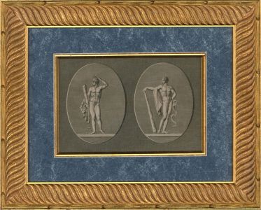 Late 19th Century Engraving - Studies Of Hercules