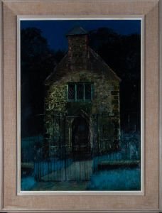 Bruce Barnden (1925-2009) - 20th Century Oil, Chapel at Night