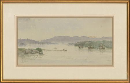 E. R. Allen - Late 19th Century Watercolour, Into The Harbour