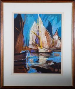 20th Century Watercolour - Sailing Boats