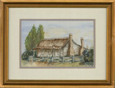 Jill Mcglynn - 20th Century Watercolour, Farm Cottage, Berrima, Australia