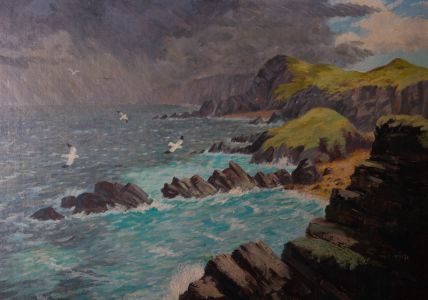 H. C. White - 20th Century Oil, Stormy Sea