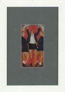 William Austin (b.1940) - 1998 Acrylic, Schoolgirls