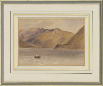 Late 19th Century Watercolour - Crummock Water, Lake District