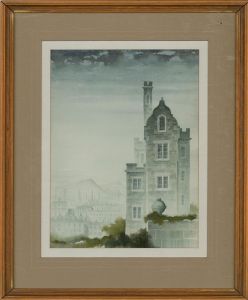 Michael J. Taylor - 1980 Watercolour, Mill Valley