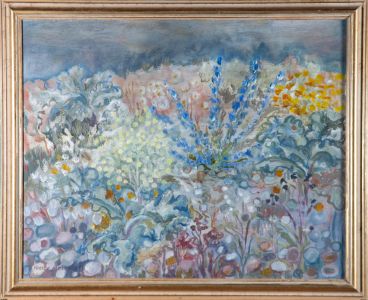 Nancy Illingworth - Contemporary Oil, Sea Kale, Dungeness