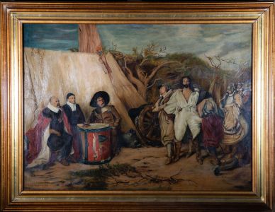 T. Hammond - 1911 Oil, English Civil War