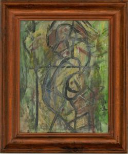 Contemporary Mixed Media - Nude Abstracted