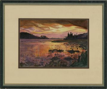 2008 Watercolour - Ruins Of Kilcherine Castle