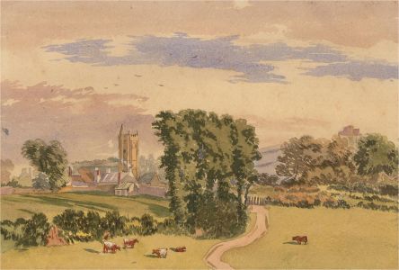 W. Hendall - Early 20th Century Watercolour, Village Scene