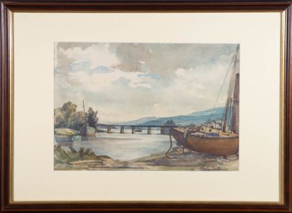 Mary Williams RWA (1911-2002) - Mid 20th Century Watercolour, River View
