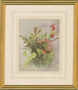 Late 19th Century Watercolour - Botanical Study