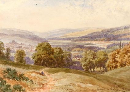 Sidney P. Winder (1884-1966) -Early 20th Century Watercolour, Hexham On The Tyne