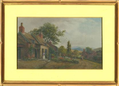 Early 20th Century Oil - A Beautiful Summer's Day