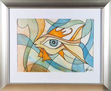 2012 Watercolour - Eye Of The Ocean